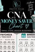 FREE CNA $3,000 Money Saver Challenge 🩵💰